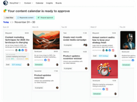 Content Scheduling Strategy