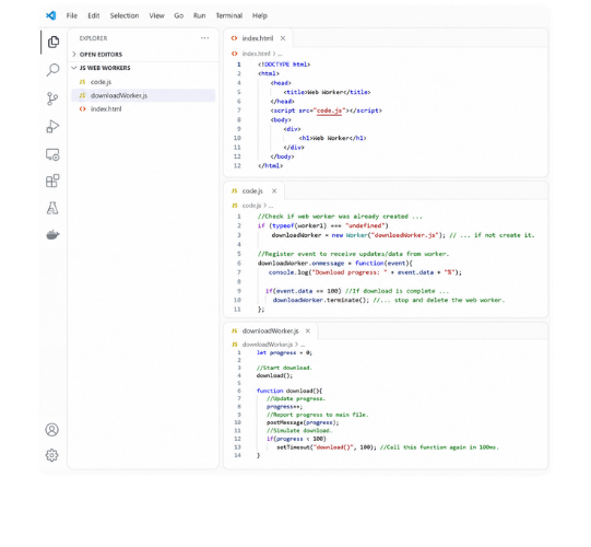 HTML Website Development