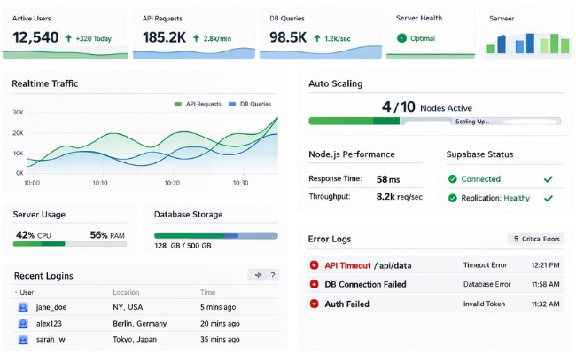 Node.js Website Development