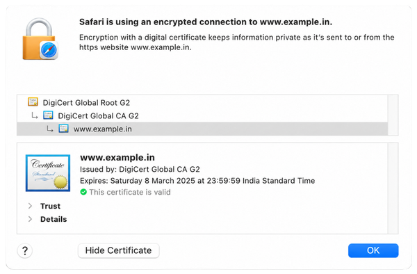 SSL Certificate Main Banner
