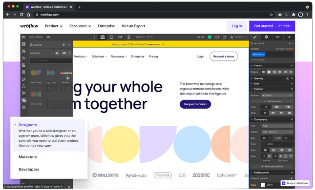 Webflow Website Design & Development Process
