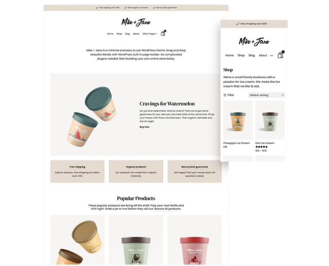 WooCommerce Banner